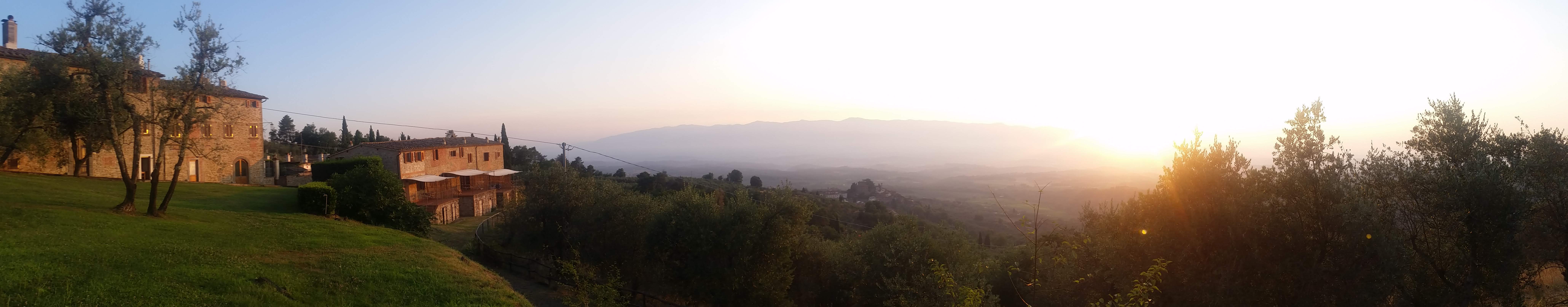 tuscany view - panorama